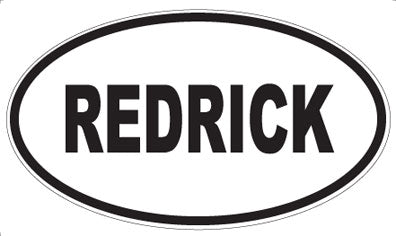 REDRICK - Oval Magnet