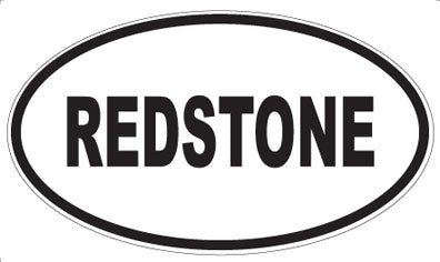 REDSTONE - Oval Magnet
