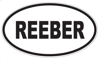REEBER - Oval Magnet