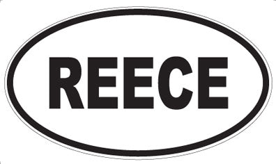 REECE - Oval Magnet