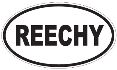 REECHY - Oval Sticker