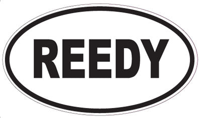 REEDY - Oval Magnet