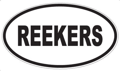 REEKERS - Oval Magnet