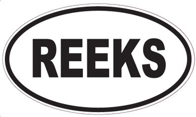 REEKS - Oval Magnet