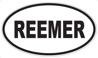 REEMER - Oval Magnet