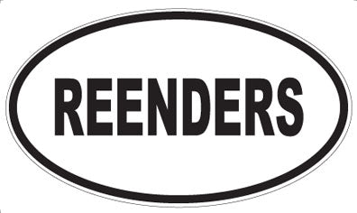 REENDERS - Oval Magnet