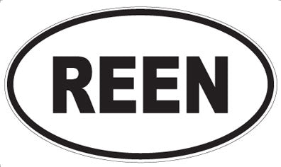 REEN - Oval Magnet