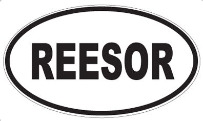 REESOR - Oval Magnet