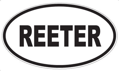 REETER - Oval Magnet