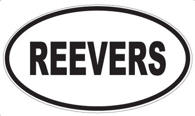 REEVERS - Oval Magnet