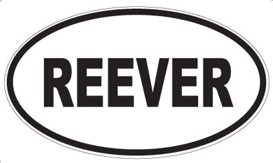 REEVER - Oval Magnet
