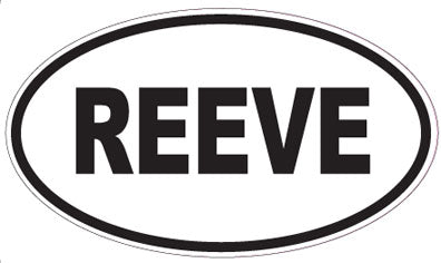 REEVE - Oval Magnet