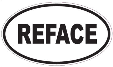 REFACE - Oval Sticker