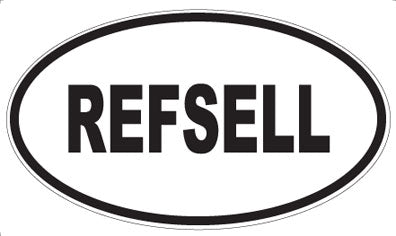 REFSELL - Oval Magnet