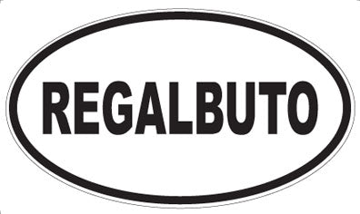 REGALBUTO - Oval Magnet