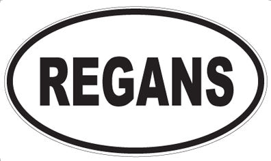 REGANS - Oval Magnet