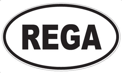 REGA - Oval Magnet