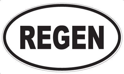 REGEN - Oval Magnet