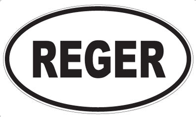 REGER - Oval Magnet