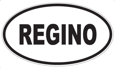 REGINO - Oval Sticker