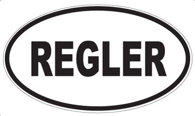 REGLER - Oval Magnet