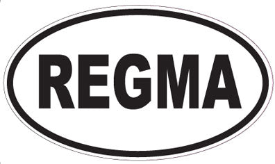 REGMA - Oval Magnet