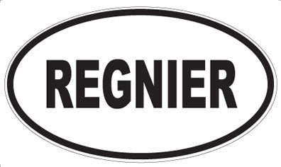 REGNIER - Oval Magnet