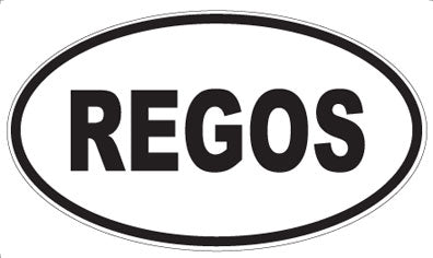 REGOS - Oval Magnet