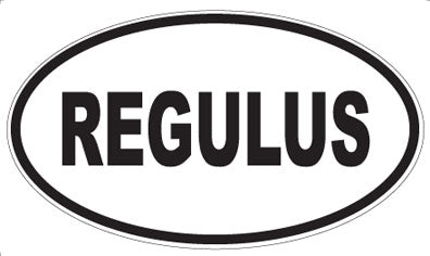 REGULUS - Oval Magnet