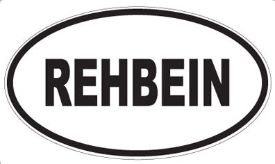 REHBEIN - Oval Magnet