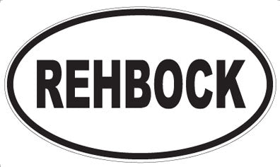 REHBOCK - Oval Magnet
