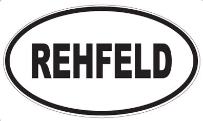 REHFELD - Oval Magnet