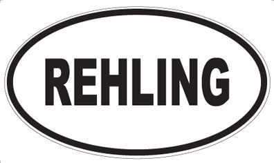 REHLING - Oval Magnet