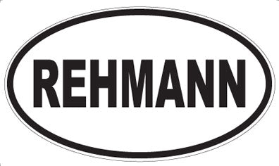 REHMANN - Oval Magnet