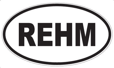 REHM - Oval Magnet