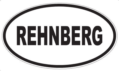 REHNBERG - Oval Magnet