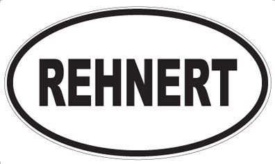 REHNERT - Oval Magnet