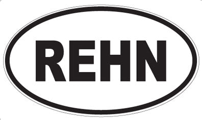 REHN - Oval Magnet