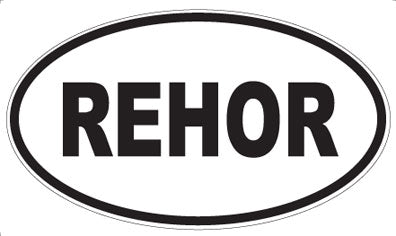 REHOR - Oval Magnet