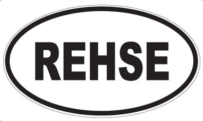 REHSE - Oval Magnet