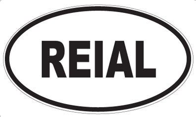REIAL - Oval Magnet