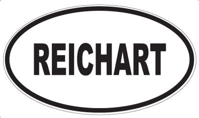 REICHART - Oval Magnet
