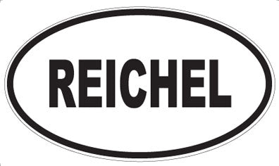 REICHEL - Oval Magnet