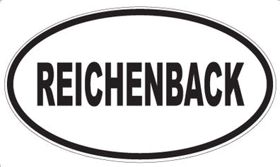 REICHENBACK - Oval Magnet