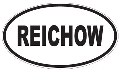 REICHOW - Oval Sticker