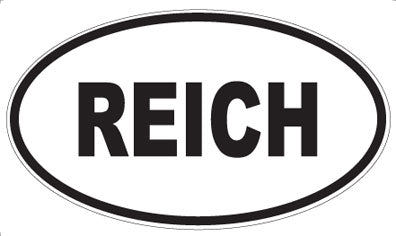 REICH - Oval Magnet