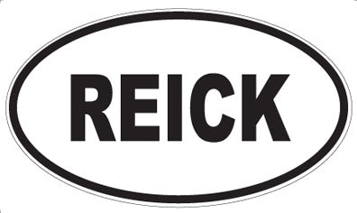 REICK - Oval Magnet