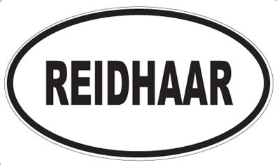 REIDHAAR - Oval Magnet