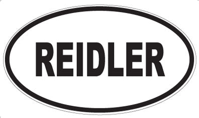 REIDLER - Oval Magnet