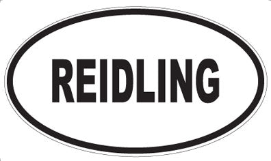 REIDLING - Oval Sticker